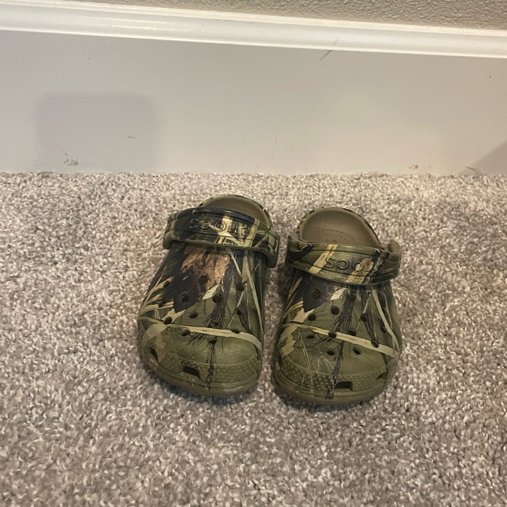 Camo Crocs